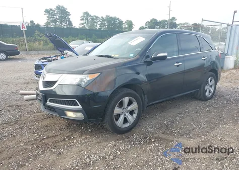 2011 Acura Mdx Technology Package из США, поврежденный, VIN 2HNYD2H68BH508379